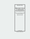 Argument pour la théologie platonicienne